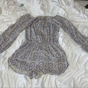 Pacsun Off the shoulder romper